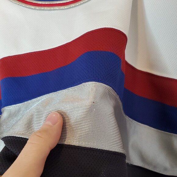 Vintage Vancouver Canucks Pro Player NHL Jersey White Size XL - Picture 7 of 7